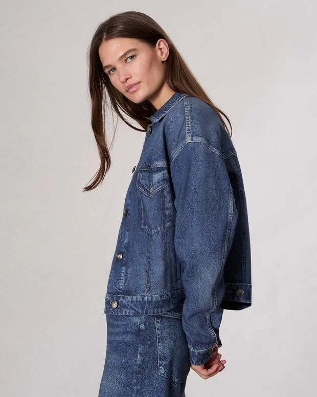 rag and bone Miramar Fleece Trucker Jacket Grove Women MiramarJackets and Coats rag and bone Miramar Fleece Trucker Jacket Grove Women MiramarJackets and Coats