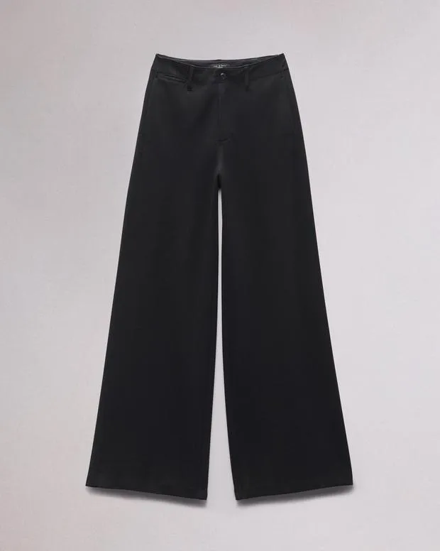 rag and bone Pants Women Sofie Ponte FullLength Pant BlackCharcoal