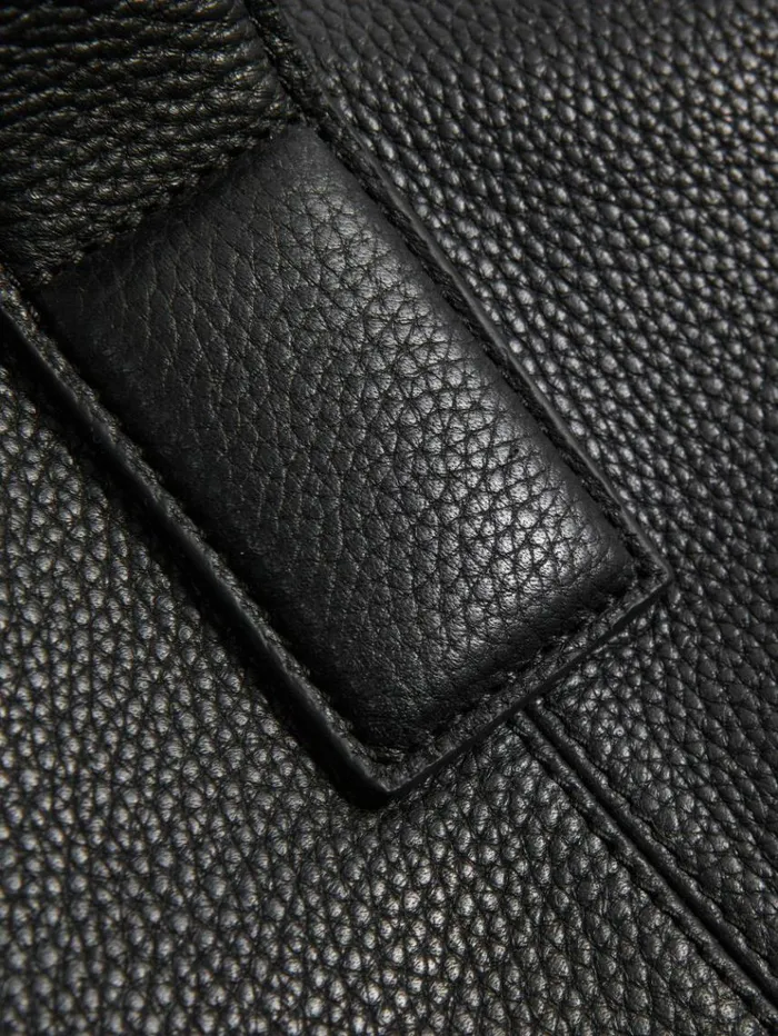 REISS Bags Men Leather Holdall Black