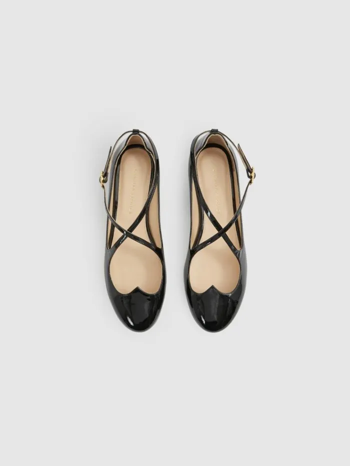 REISS Flats Women Camilla Elphick Lover Flats Black