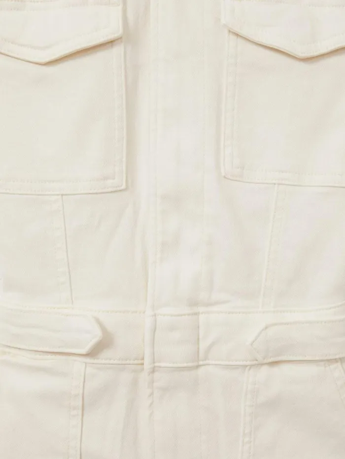 REISS Jumpsuits and Rompers Women Good American Straight Leg Jumpsuit White