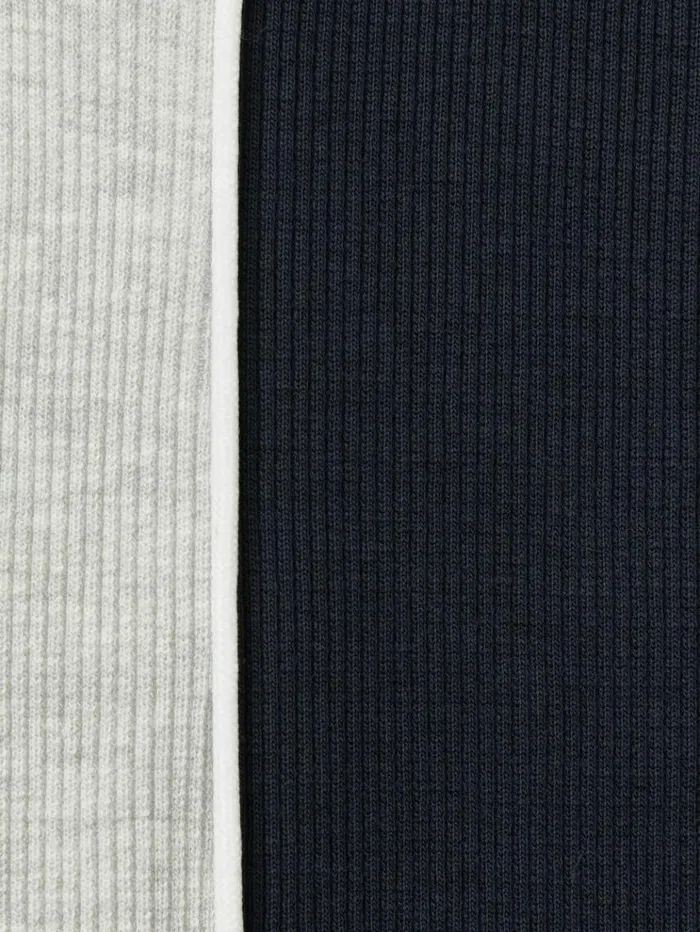 REISS Pants Children CottonBlend Panelled Leggings Navy