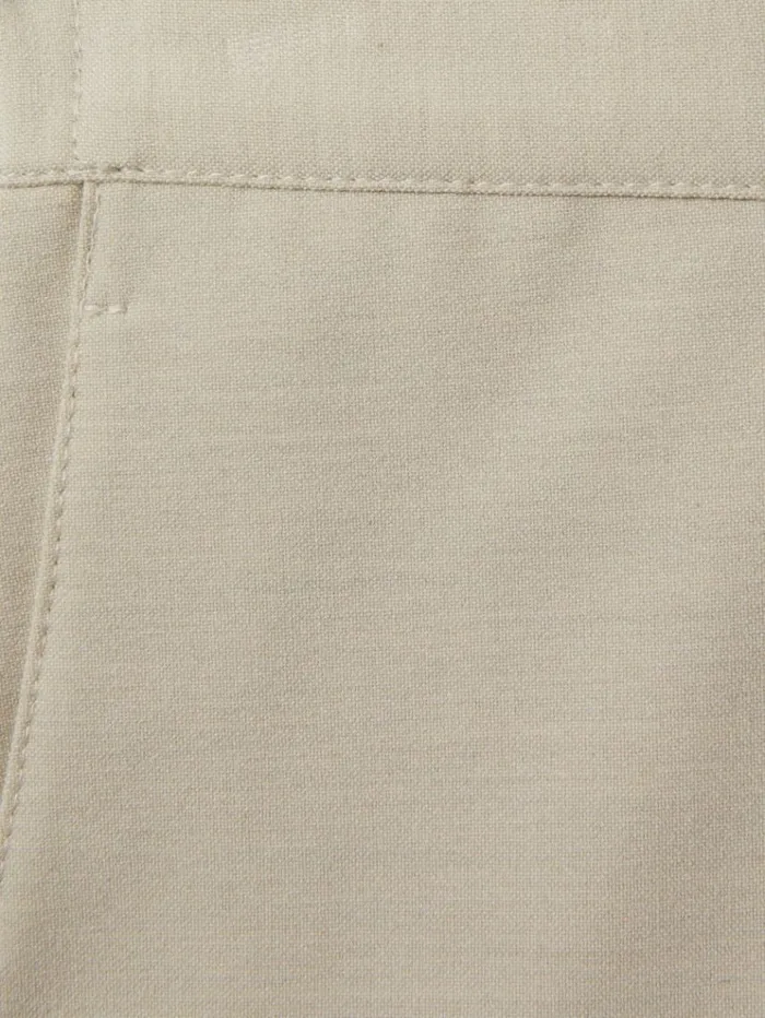 REISS Pants Children Elasticated Waist Trousers Stone