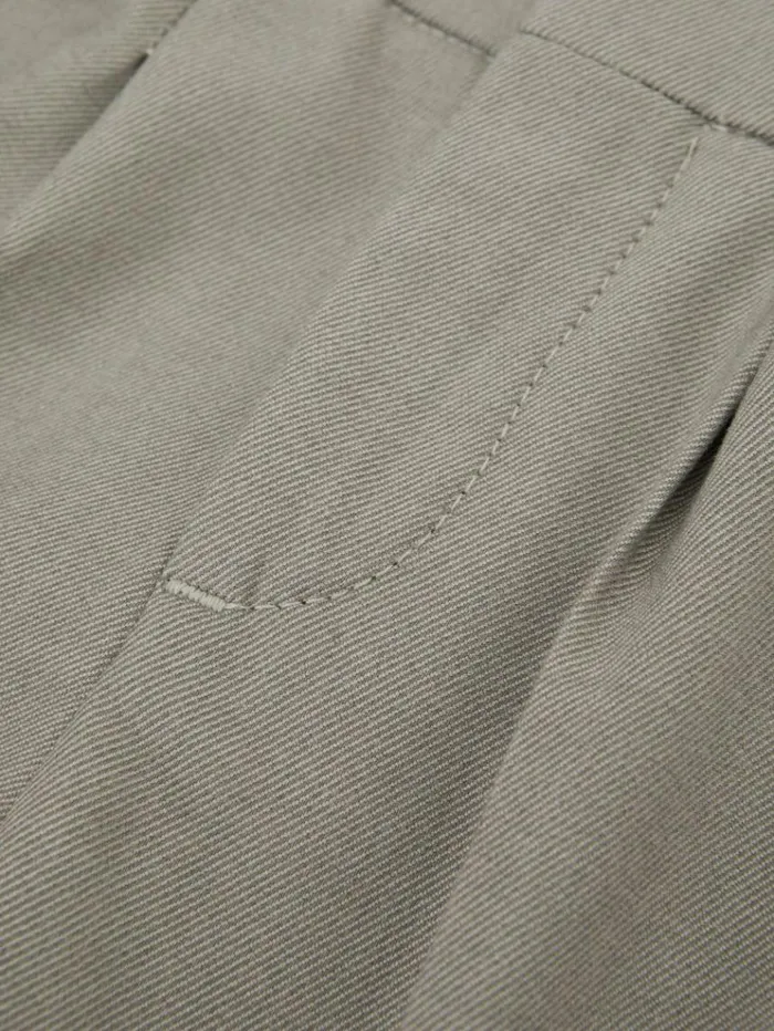 REISS Pants Children Relaxed Elasticated Trousers With TurnUps Taupe