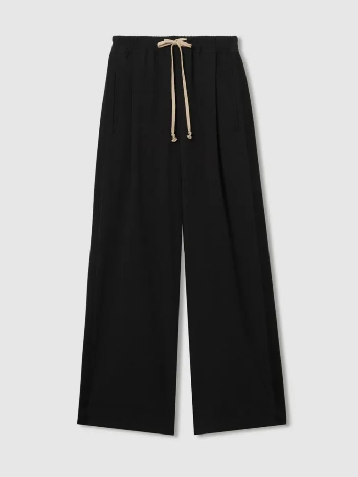 REISS Pants WomenMen Reiss Les 100 Ciels Twill Trousers With Wool Black