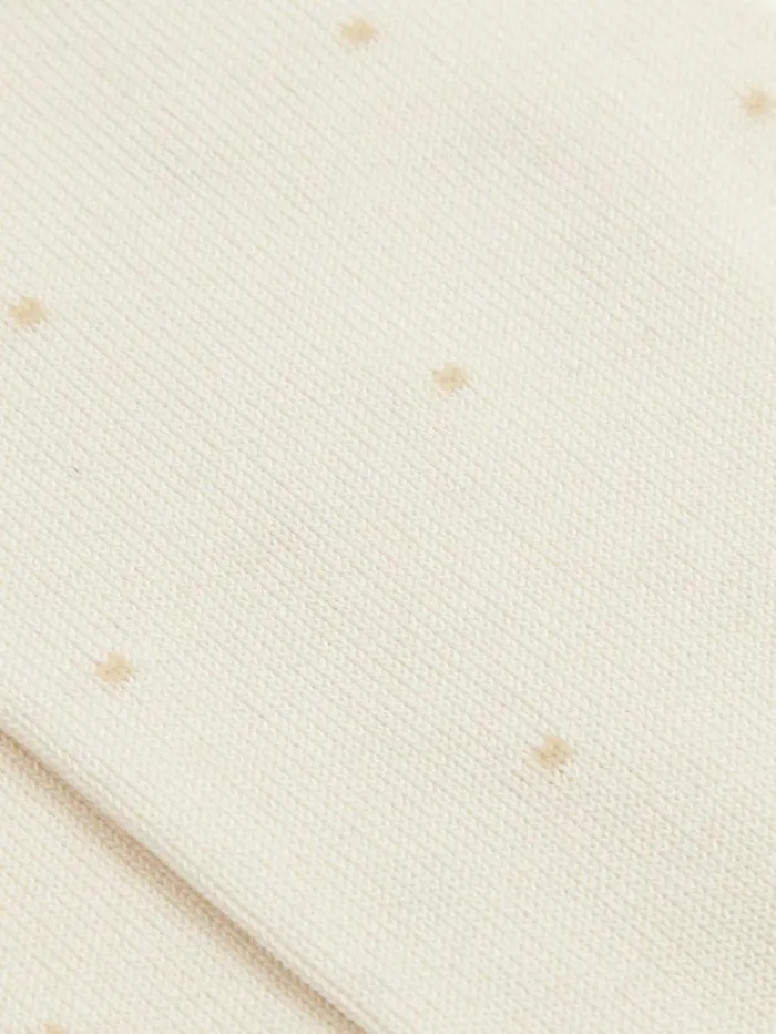 REISS Socks and Underwear Men Polka Dot Socks Oatmeal