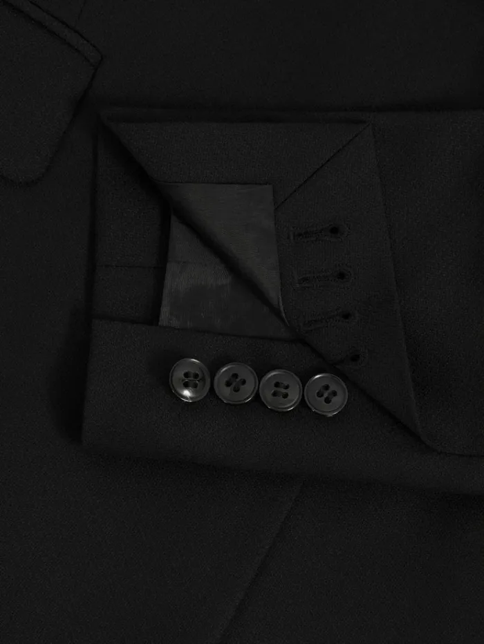 REISS Suits and Tailoring Women WoolBlend Single Breasted Suit Blazer Black