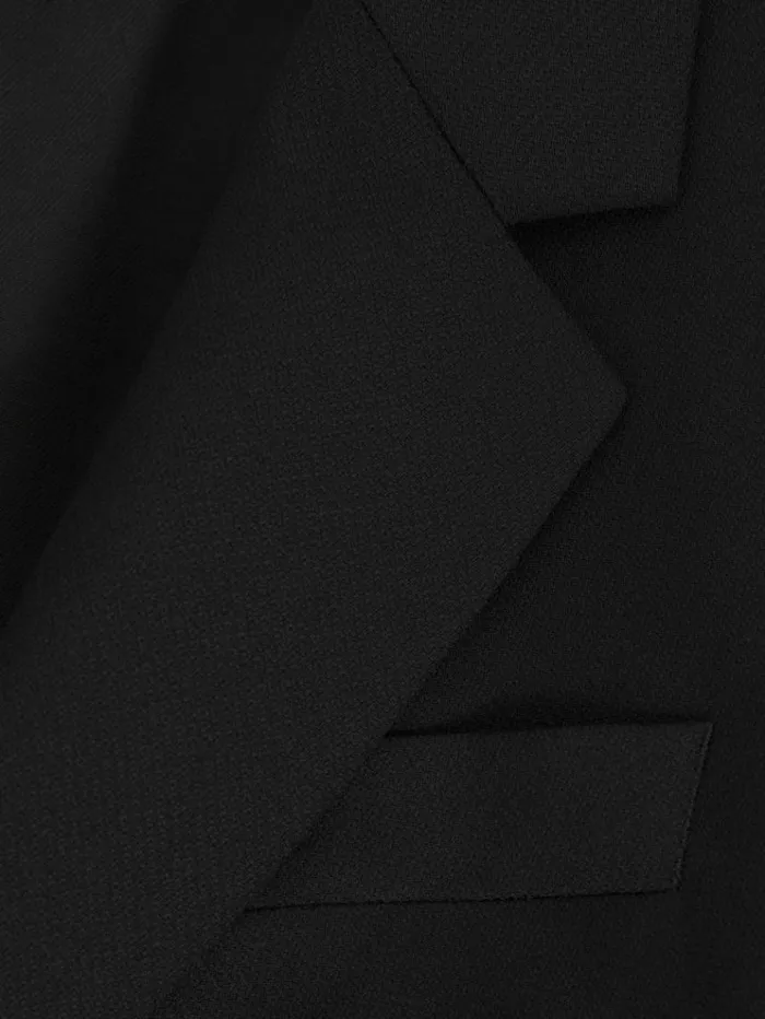 REISS Suits and Tailoring Women WoolBlend Single Breasted Suit Blazer Black