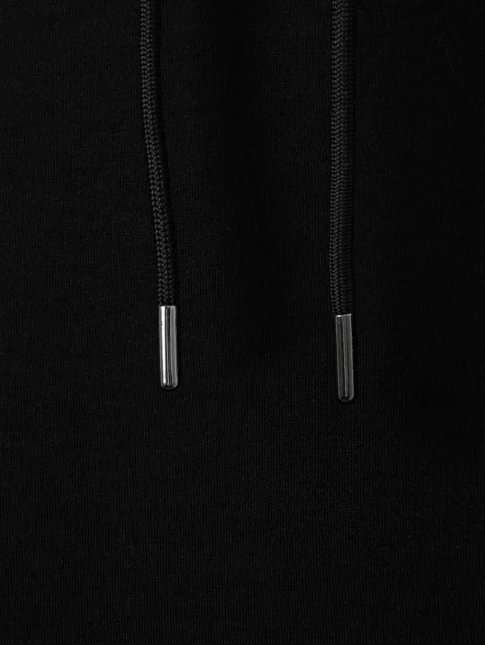 REISS Sweaters Men Interlock Jersey Hoodie Black REISS Sweaters Men Interlock Jersey Hoodie Black