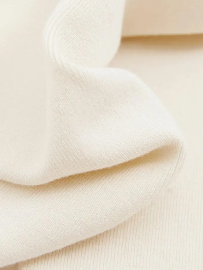REISS Sweaters Women Atelier Knitted Silk Blend Top Off White