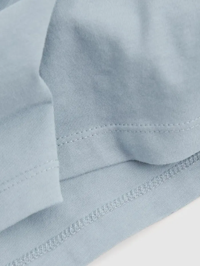 REISS TShirts Men Cotton Crew Neck TShirt Airforce Blue