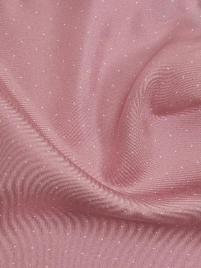 REISS Ties and Pocket Squares Men Polka Dot Silk Pocket Square Pink