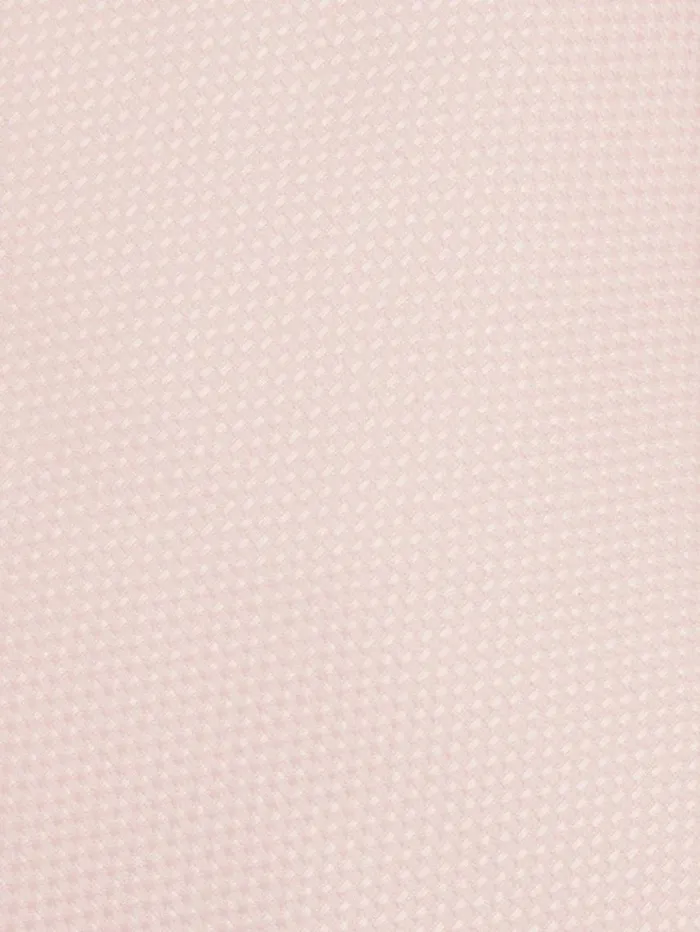 REISS Ties and Pocket Squares Men Textured Tie With Silk Light Pink