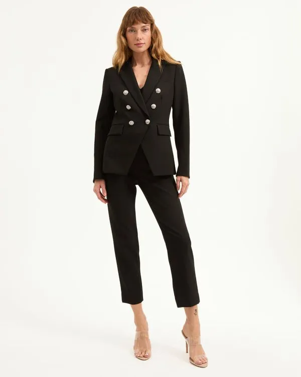 Renzo Pant Blackandsilver Women Veronica Beard Pants Renzo Pant Blackandsilver Women Veronica Beard Pants