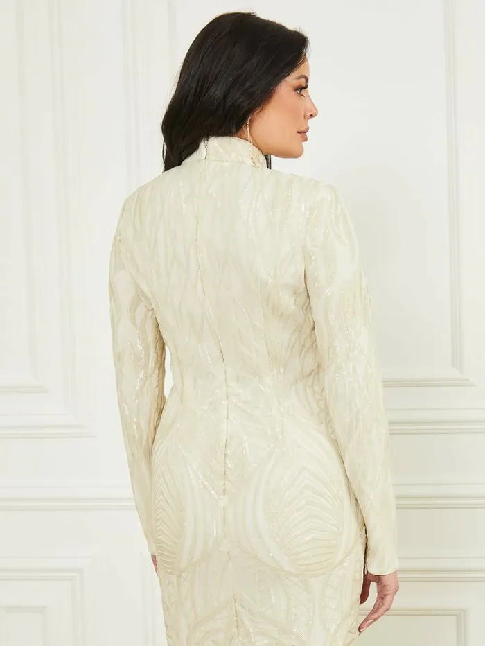 Roaring Sequins Dress Sandy Shore Multi Women Dresses and Jumpsuits GUESS Roaring Sequins Dress Sandy Shore Multi Women Dresses and Jumpsuits GUESS