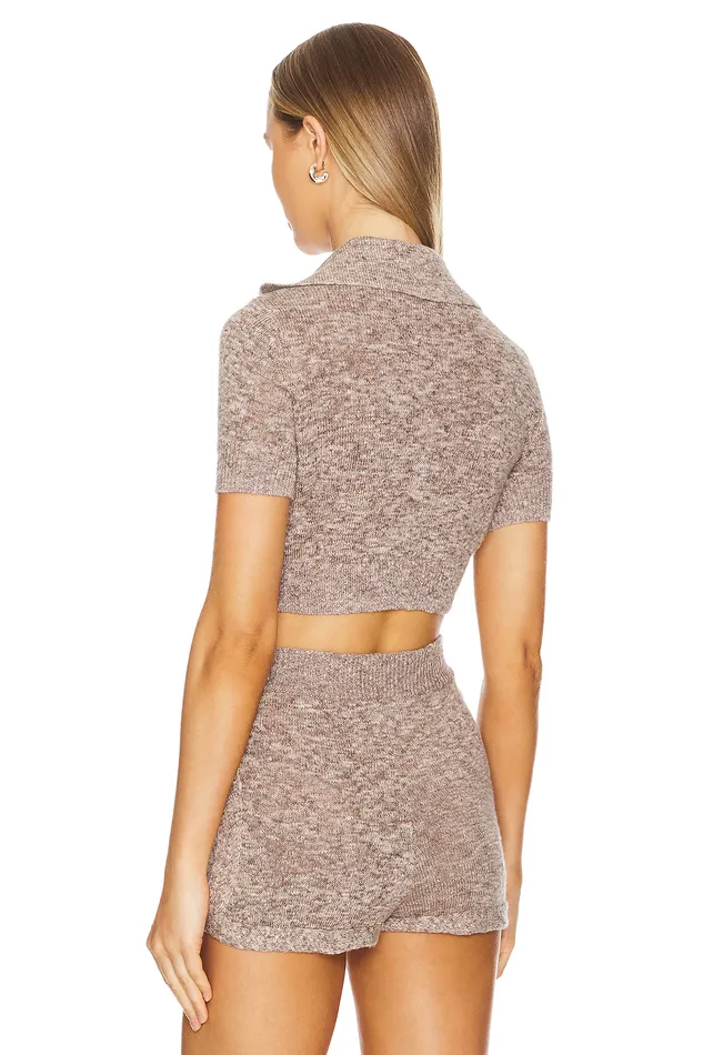 Rosalie Top Brown Women Lovers and Friends Tops
