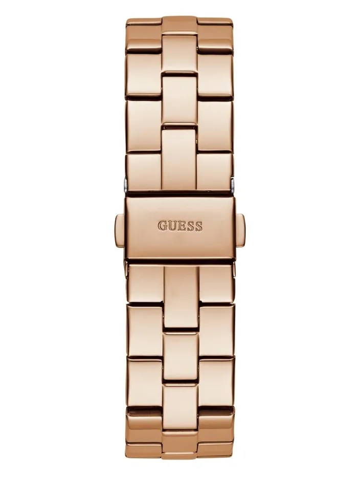 Rose GoldTone Diamond Analog Watch Rose Gold Watches GUESS Women Rose GoldTone Diamond Analog Watch Rose Gold Watches GUESS Women