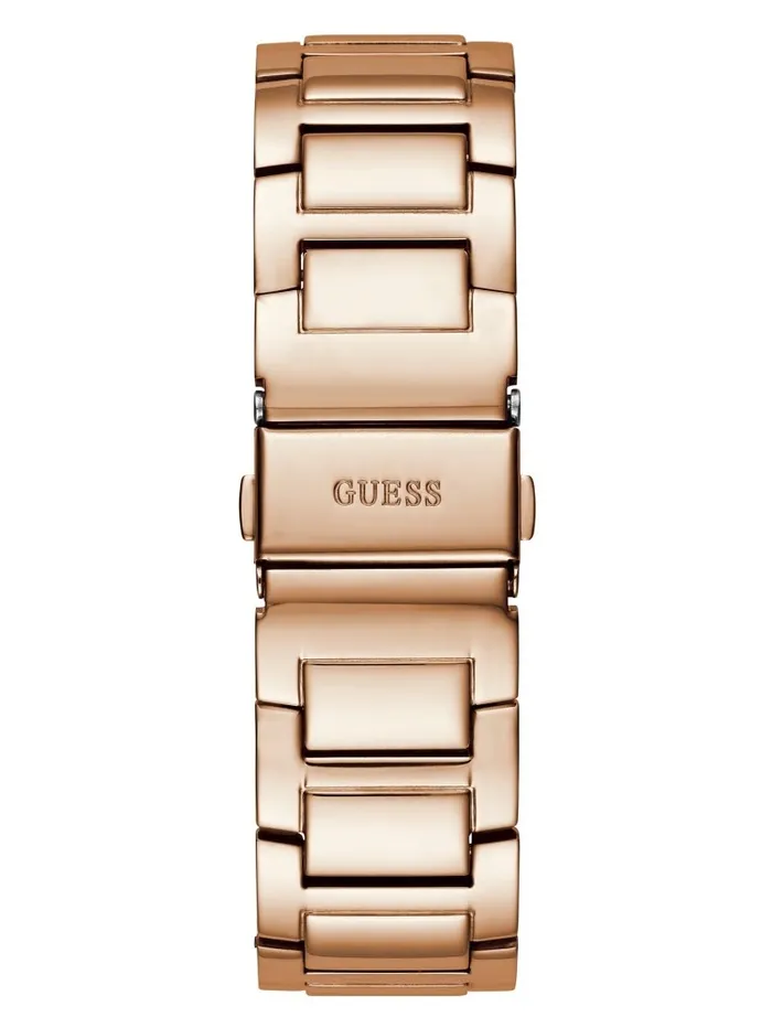 Rose GoldTone Rhinestone CutThrough Watch Rose Gold Women Watches GUESS Rose GoldTone Rhinestone CutThrough Watch Rose Gold Women Watches GUESS