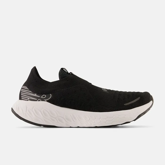 Running Women Fresh Foam X 1080 Unlaced Black with White New Balance