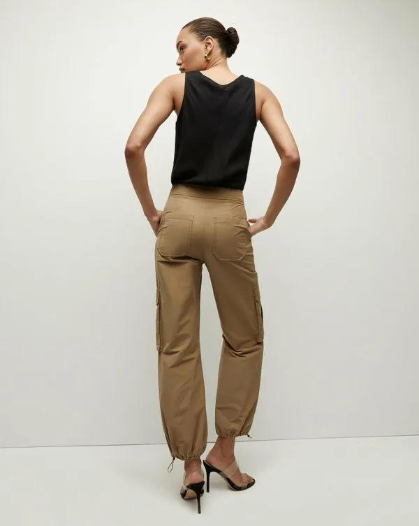Sabrina Crepe Tank Black Women Veronica Beard Tops