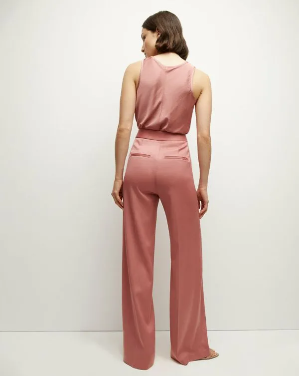 Sabrina Crepe Tank Rose Women Veronica Beard Tops Sabrina Crepe Tank Rose Women Veronica Beard Tops