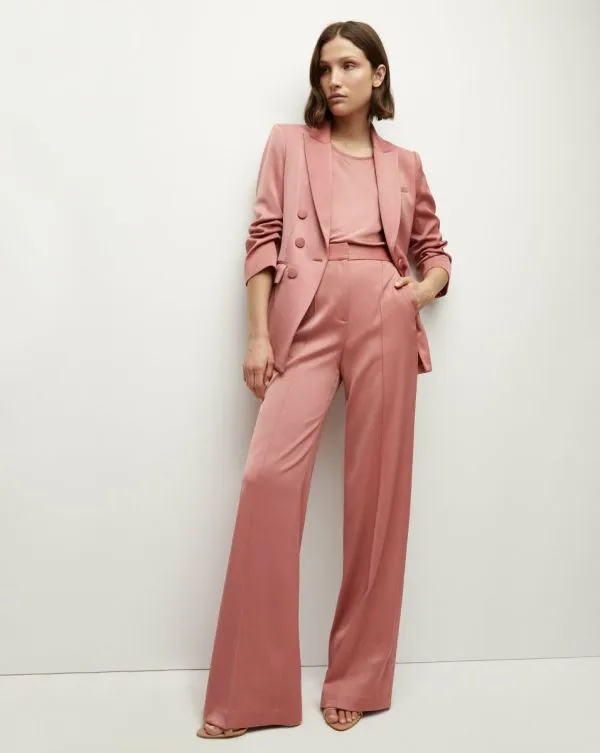 Sabrina Crepe Tank Rose Women Veronica Beard Tops Sabrina Crepe Tank Rose Women Veronica Beard Tops