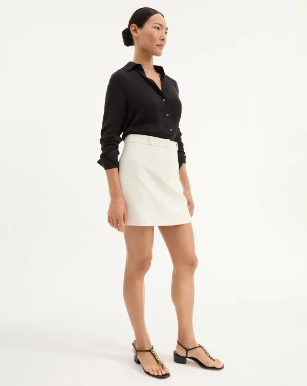 Sadie ALine Skirt Offwhite Women Veronica Beard Skirts and Shorts Sadie ALine Skirt Offwhite Women Veronica Beard Skirts and Shorts