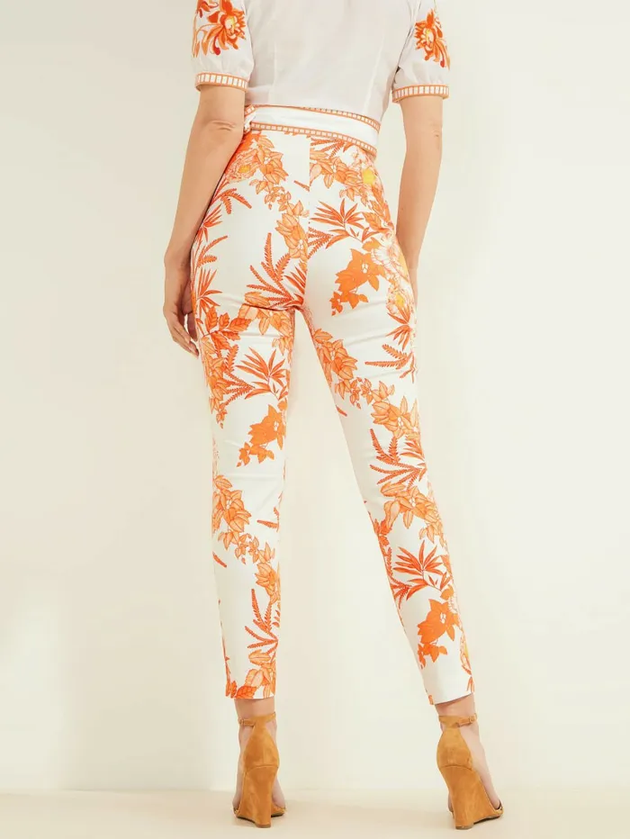 San Lucas Elle Capri Pant San Lucas Floral Bottoms GUESS Women