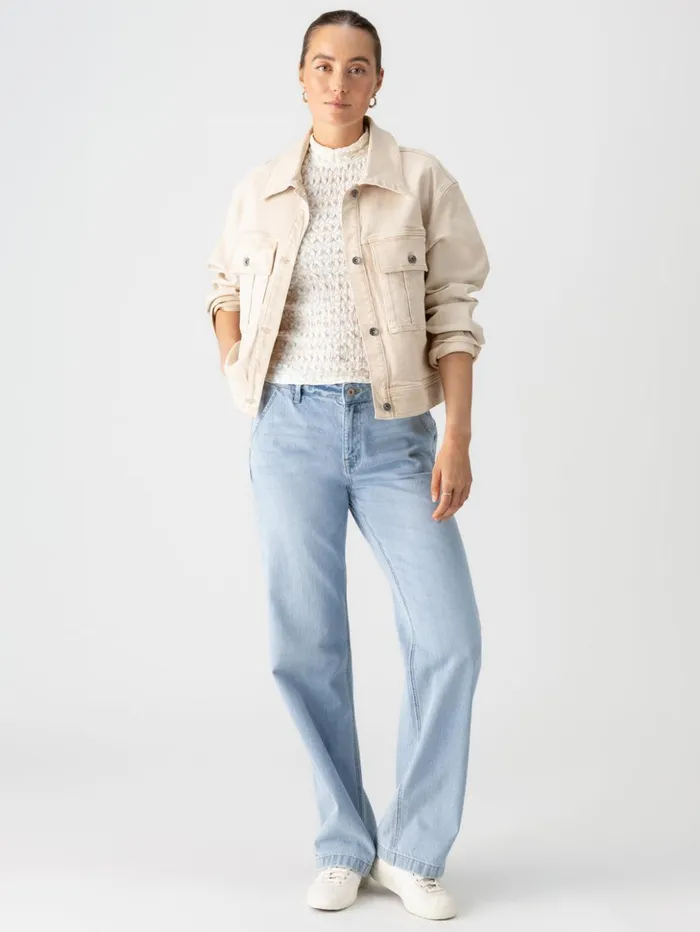 Sanctuary Clothing Denim Women Cargo Denim Jacket Toasted Almond Sanctuary Clothing Denim Women Cargo Denim Jacket Toasted Almond