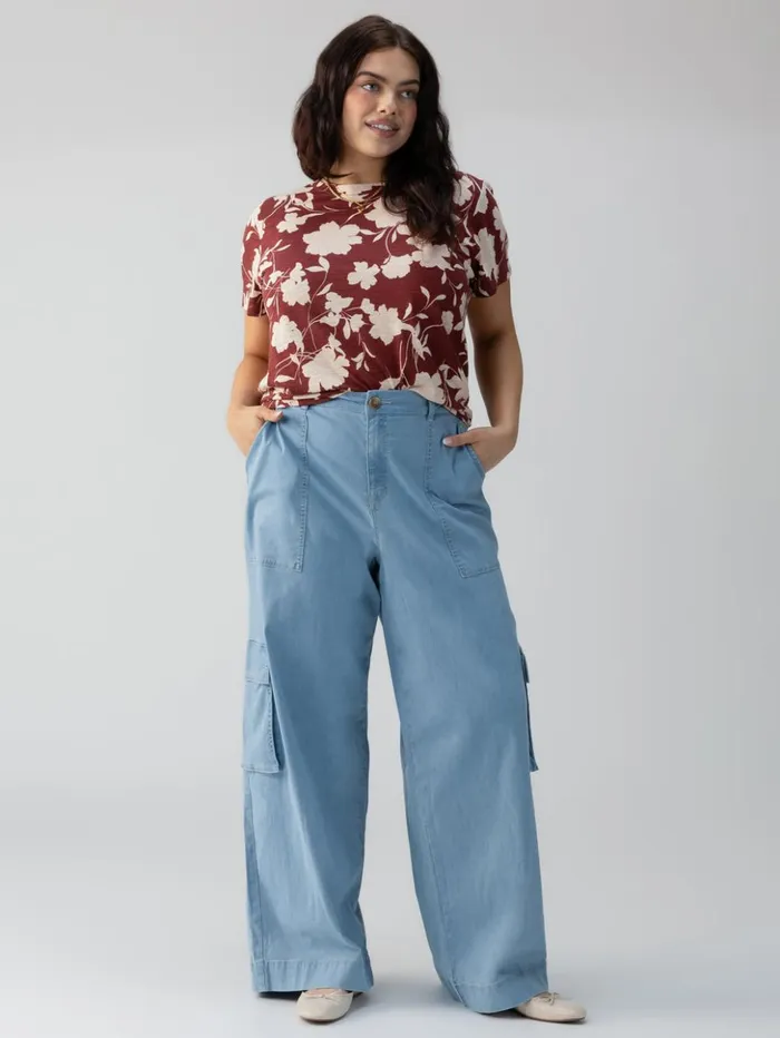 Sanctuary Clothing Denim Women Sunset SemiHigh Rise Denim Pant Pale Blue Inclusive Collection