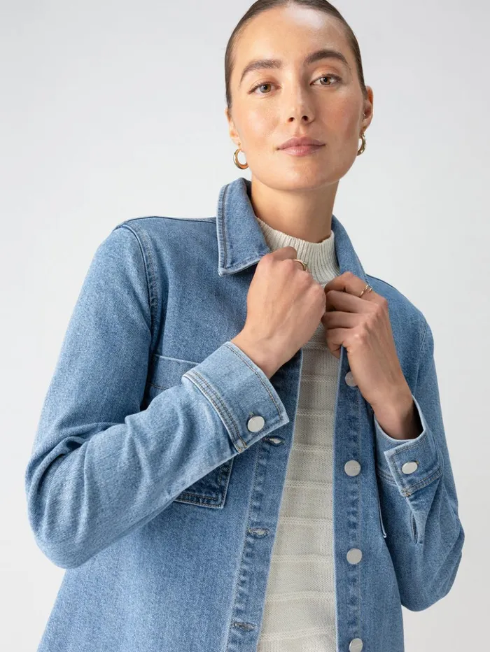 Sanctuary Clothing Dresses and Jumpsuits Women Denim Utility Shirt Dress Solar Flare Sanctuary Clothing Dresses and Jumpsuits Women Denim Utility Shirt Dress Solar Flare