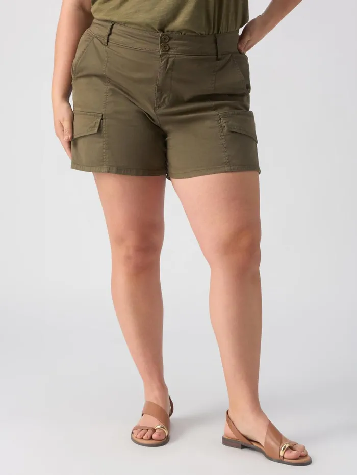 Sanctuary Clothing Inclusive Women Rebel Standard Rise Short Hiker Green Inclusive Collection Sanctuary Clothing Inclusive Women Rebel Standard Rise Short Hiker Green Inclusive Collection