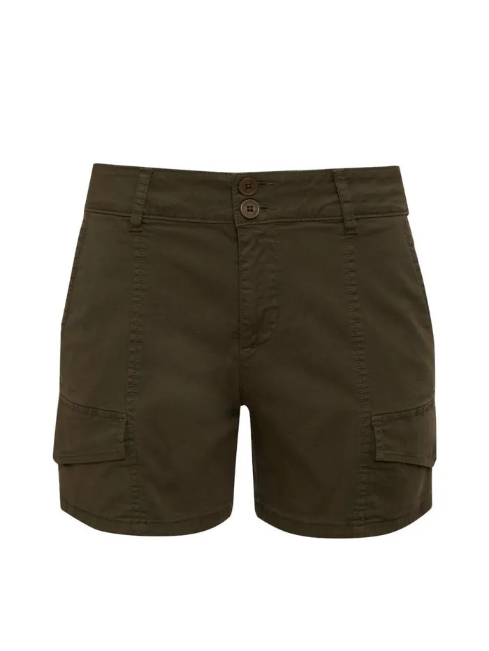 Sanctuary Clothing Inclusive Women Rebel Standard Rise Short Hiker Green Inclusive Collection