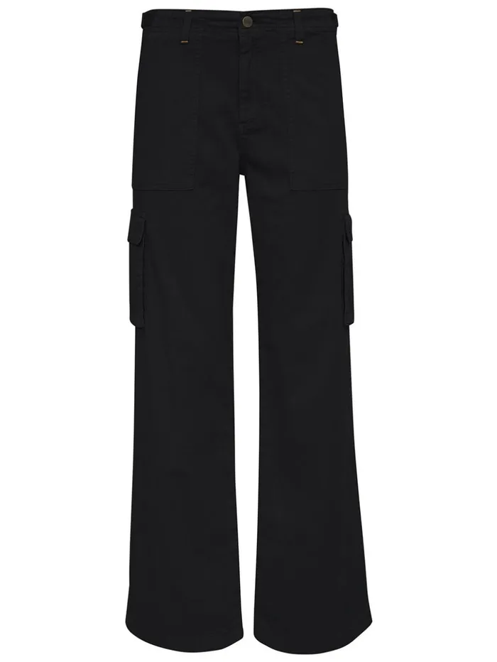 Sanctuary Clothing Inclusive Women Reissue Cargo Standard Rise Pant Black Inclusive Collection