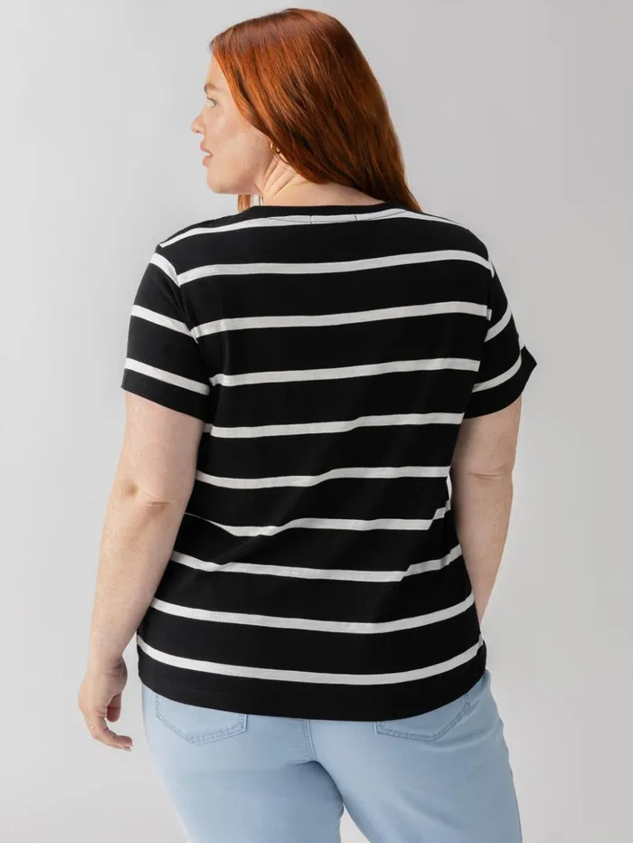 Sanctuary Clothing Inclusive Women The Perfect Tee Black Stripe Inclusive Collection Sanctuary Clothing Inclusive Women The Perfect Tee Black Stripe Inclusive Collection