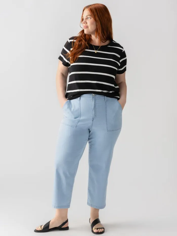 Sanctuary Clothing Inclusive Women The Perfect Tee Black Stripe Inclusive Collection Sanctuary Clothing Inclusive Women The Perfect Tee Black Stripe Inclusive Collection