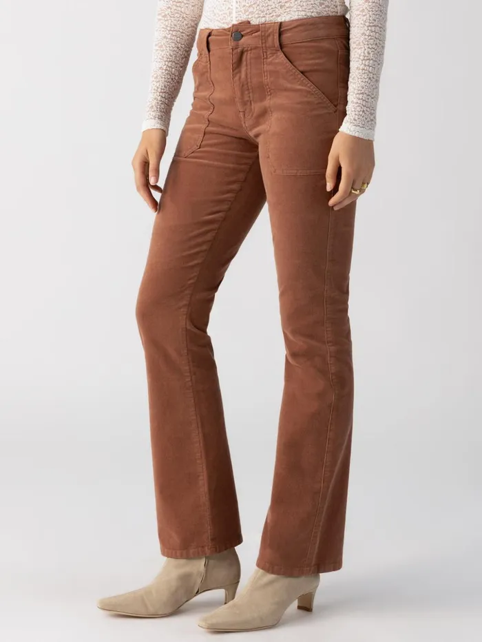 Sanctuary Clothing Pants Women Corduroy Hayden Bootcut Standard Rise Pant Raw Hide Sanctuary Clothing Pants Women Corduroy Hayden Bootcut Standard Rise Pant Raw Hide