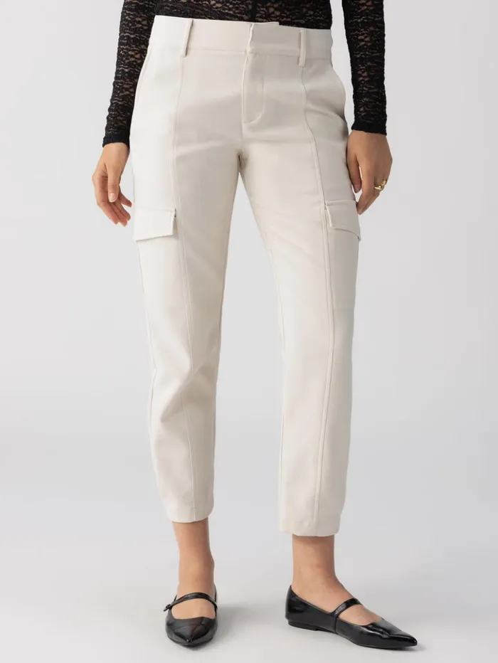 Sanctuary Clothing Pants Women Polished Cargo Standard Rise Pant Toasted Marshmallow Sanctuary Clothing Pants Women Polished Cargo Standard Rise Pant Toasted Marshmallow