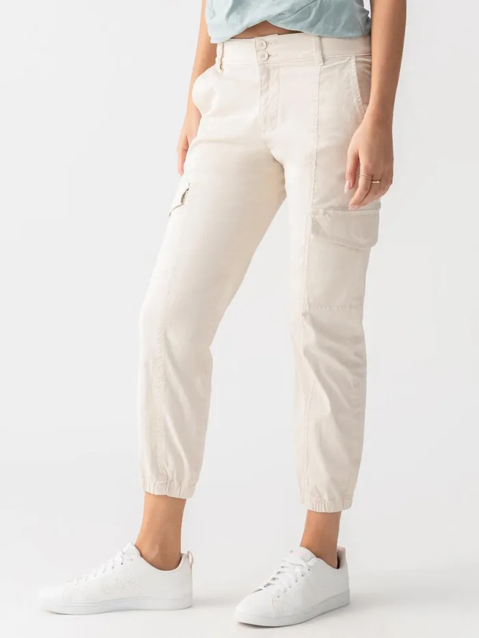 Sanctuary Clothing Pants Women Rebel Standard Rise Cargo Pant Crystal Stone