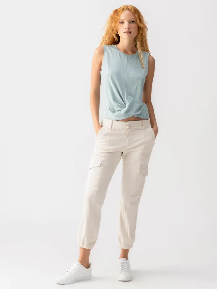Sanctuary Clothing Pants Women Rebel Standard Rise Cargo Pant Crystal Stone