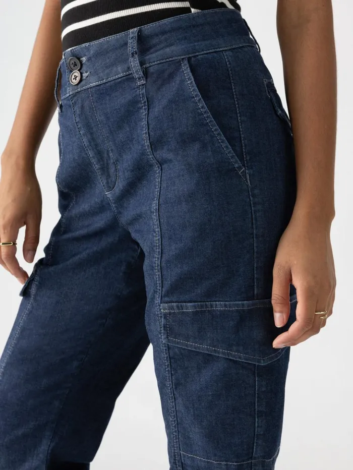 Sanctuary Clothing Pants Women Rebel Standard Rise Denim Pant Bellwether