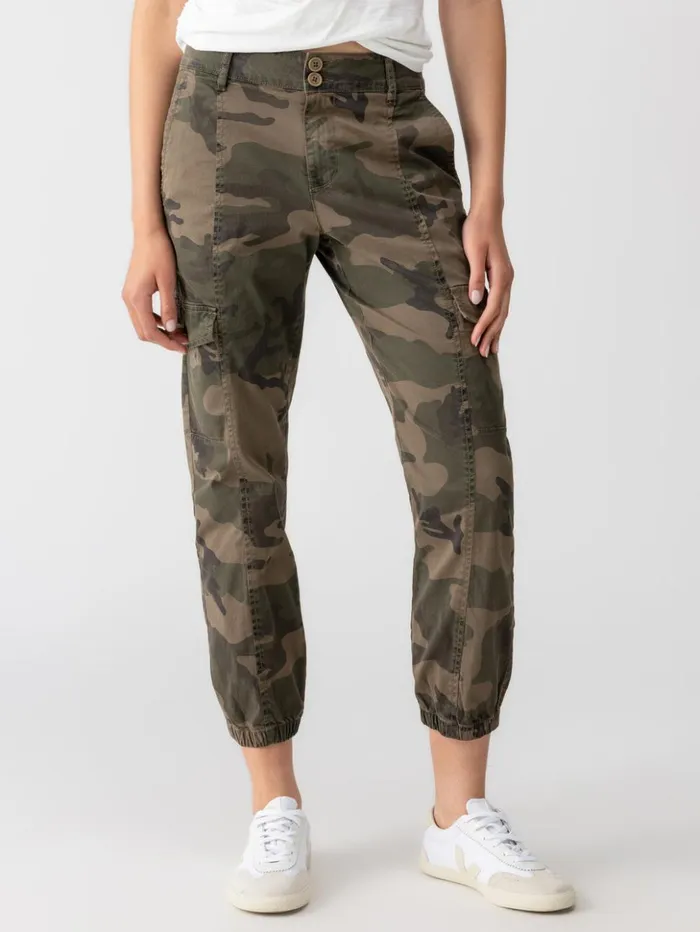 Sanctuary Clothing Pants Women Rebel Standard Rise Pant Hiker Camo
