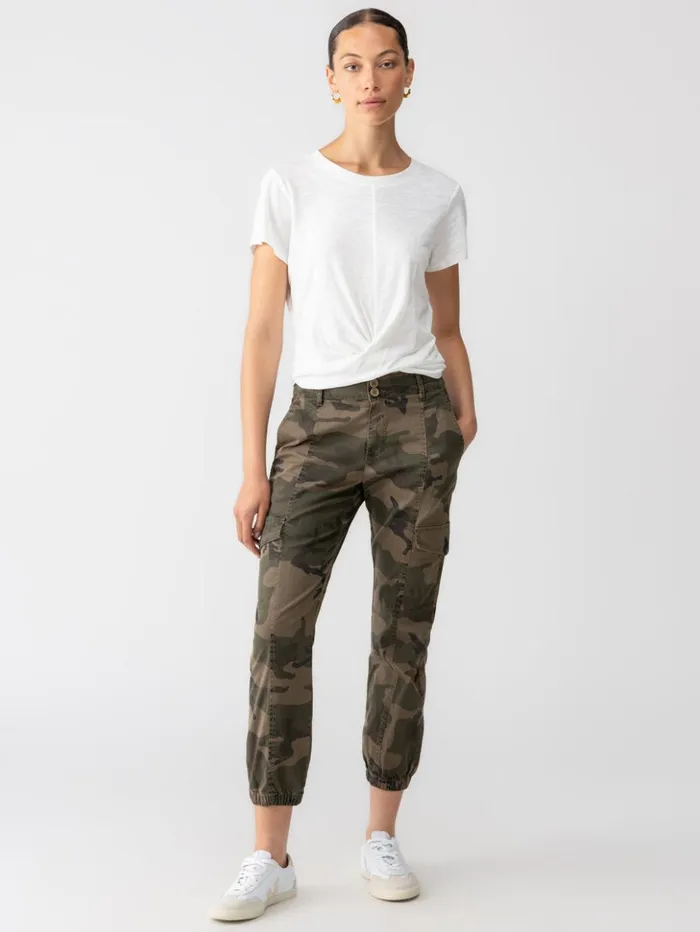 Sanctuary Clothing Pants Women Rebel Standard Rise Pant Hiker Camo