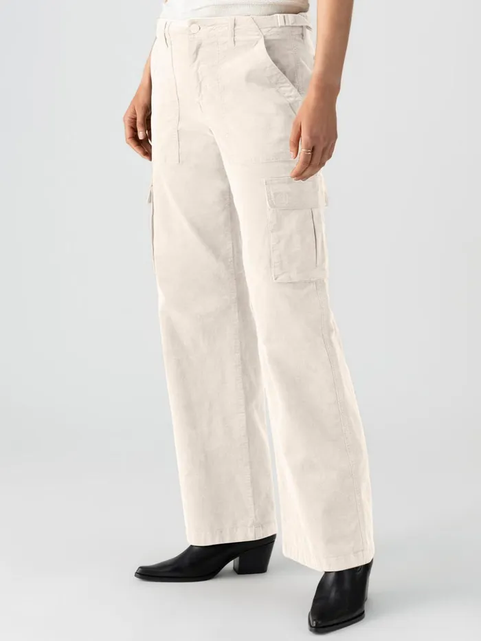 Sanctuary Clothing Pants Women Reissue Corduroy Cargo Standard Rise Pant Toasted Almond Sanctuary Clothing Pants Women Reissue Corduroy Cargo Standard Rise Pant Toasted Almond