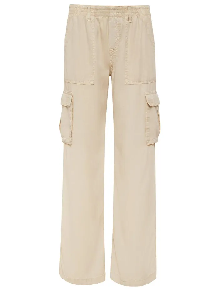 Sanctuary Clothing Pants Women Relaxed Reissue Cargo Standard Rise Pant Birch Inclusive Collection