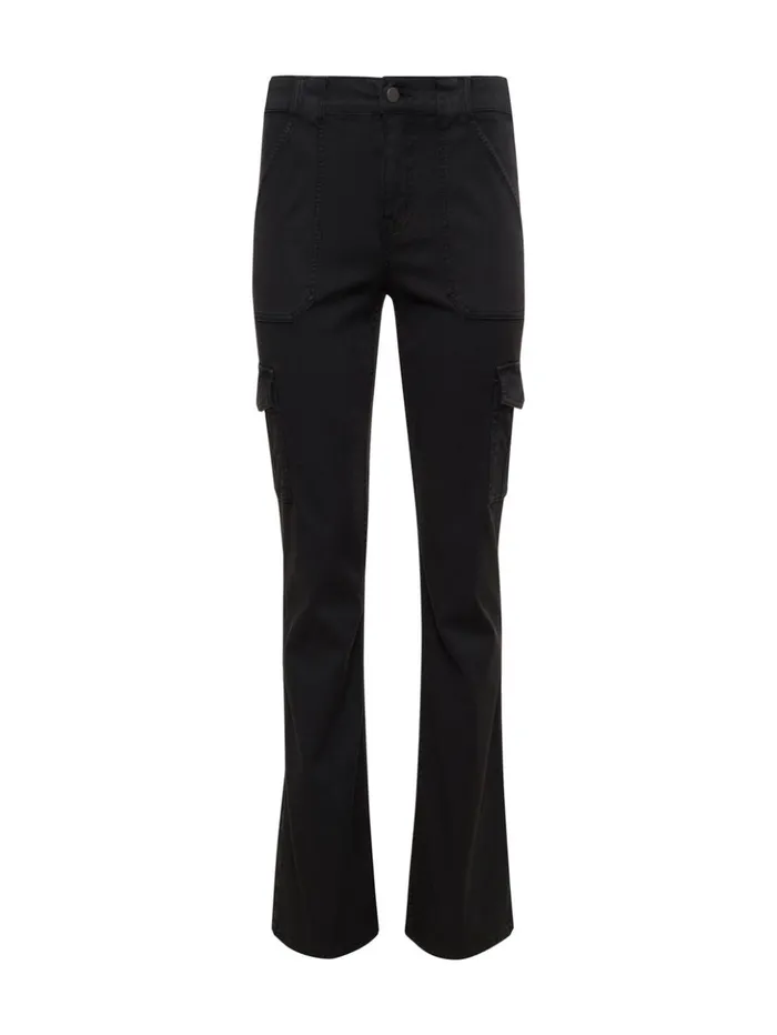 Sanctuary Clothing Pants Women Sculpted Hayden Bootcut Standard Rise Pant Black Inclusive Collection