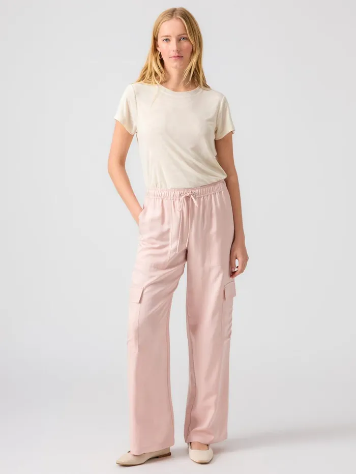 Sanctuary Clothing Pants Women Soft Track High Rise Pant Rose Smoke Sanctuary Clothing Pants Women Soft Track High Rise Pant Rose Smoke