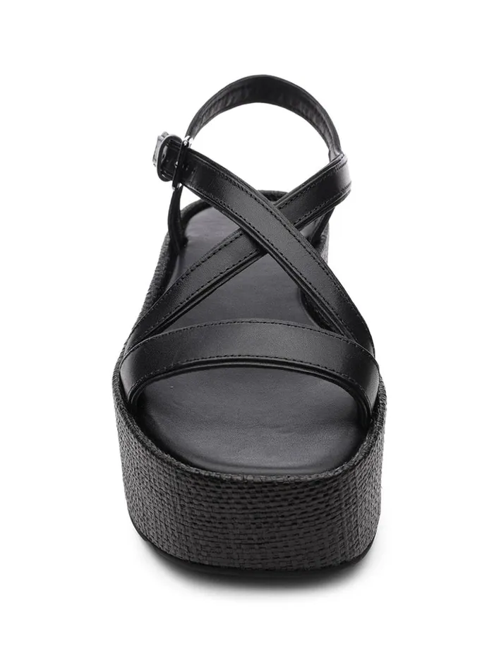 Sanctuary Clothing Sandals Women Define Sandal BlackBlack