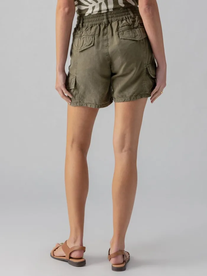 Sanctuary Clothing Shorts Women Relaxed Rebel Standard Rise Short Burnt Olive