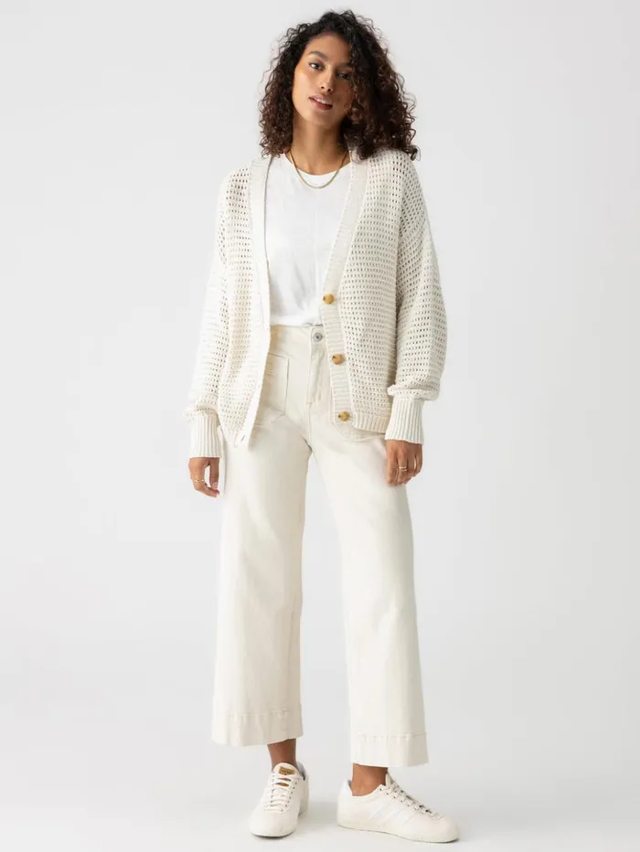 Sanctuary Clothing Sweaters and Cardis Women Falling For Fall Cardi Chalk